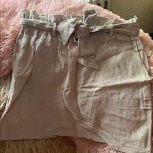 Linen skirt